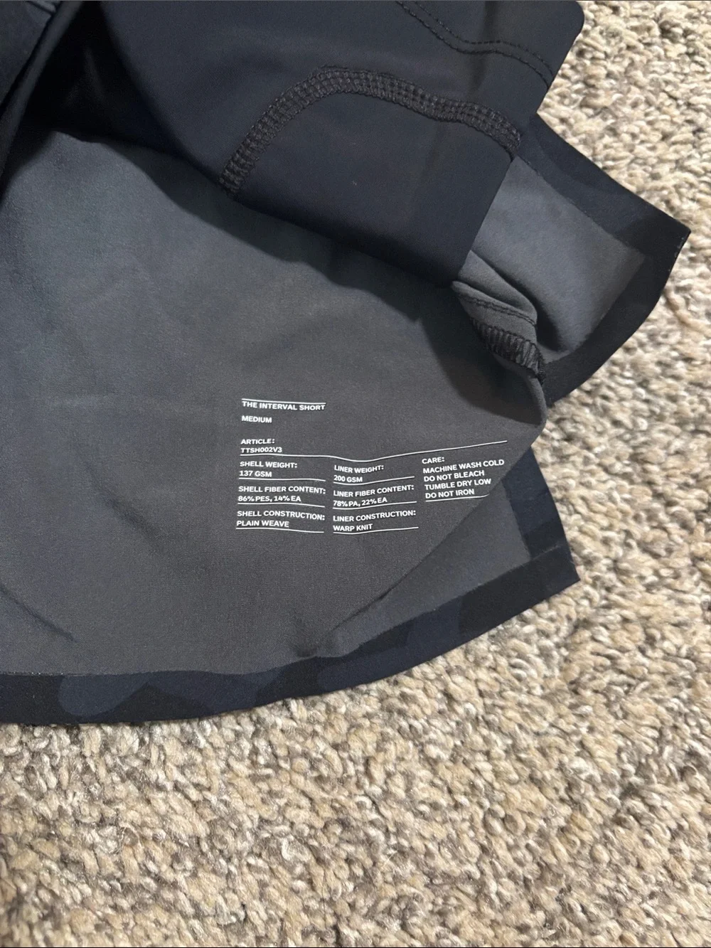 Ten Thousand The Interval Short size medium